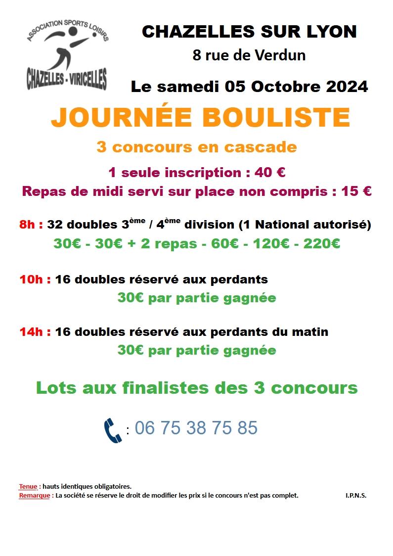 Aff boule samedi 05 octobre